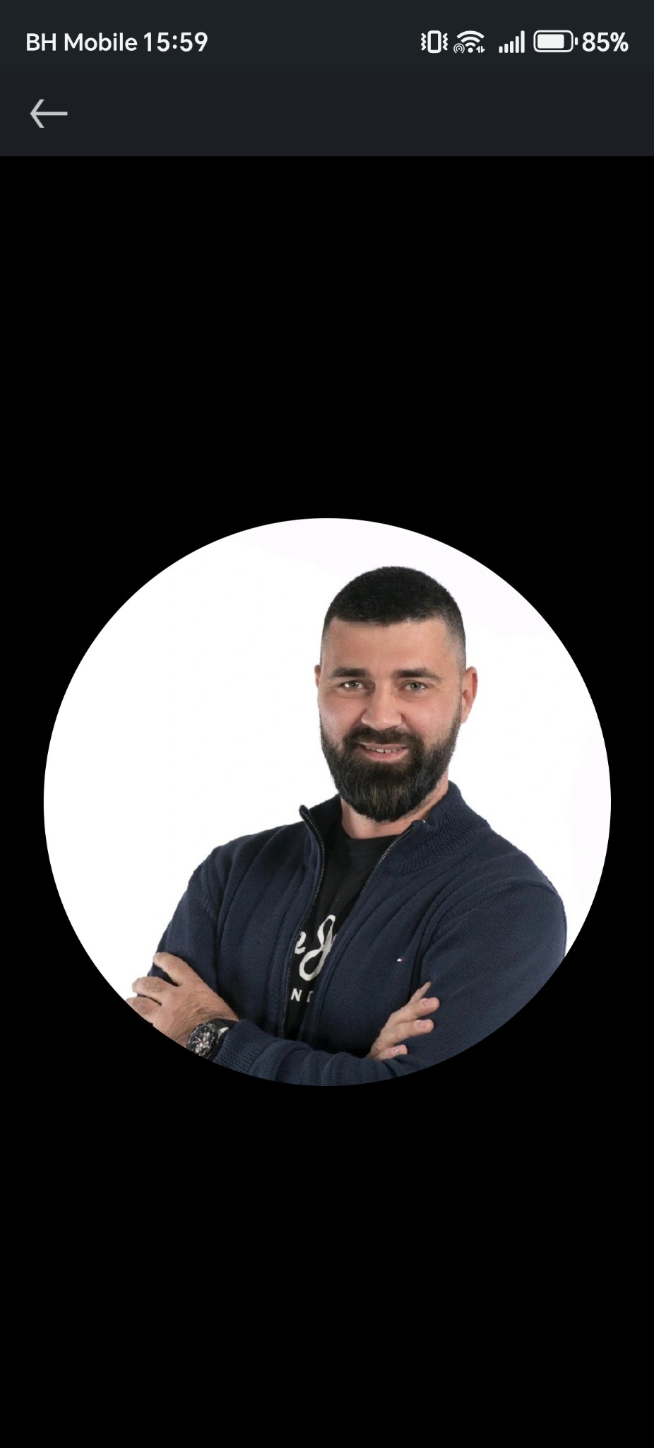 Tarik Krvavac, portret